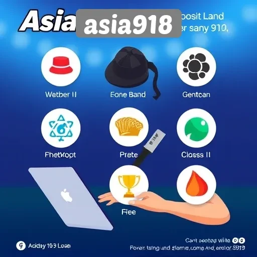 Fasilitas Deposit dan Penarikan di Asia918